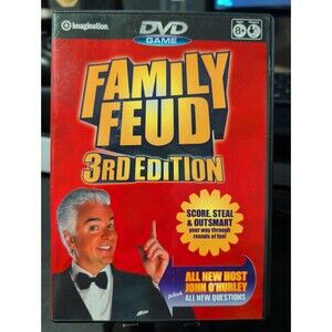 2007 Family Feud 3rd Edition DVD Game by Imagination 2 Players Age 8+